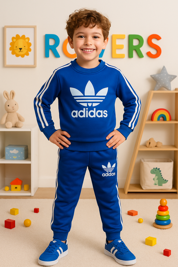 Premium Quality "Adidas" Printed Polyster Sweat Suit