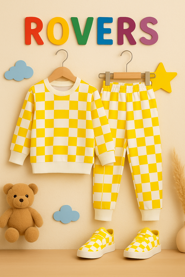 Boys All-Over Printed Fleece Track suit (1-10)Y