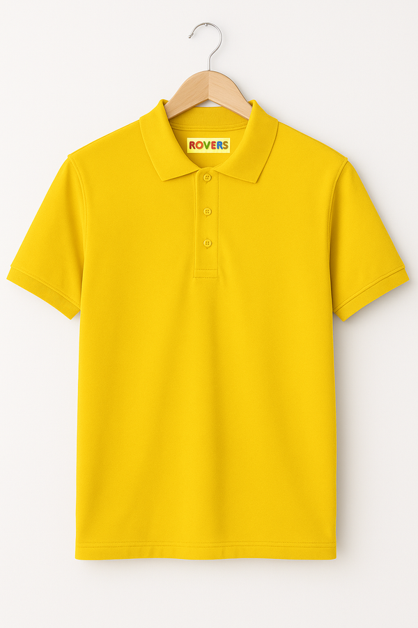 BOYS YELLOW  PQ POLO (1-16)Y