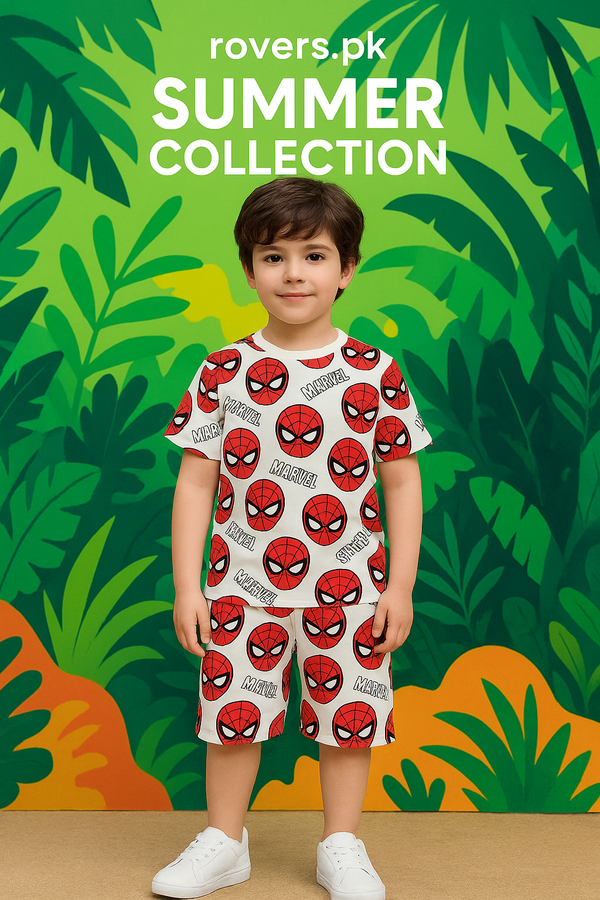 Boys Full Body Spider Man printed suit (1-10)Years