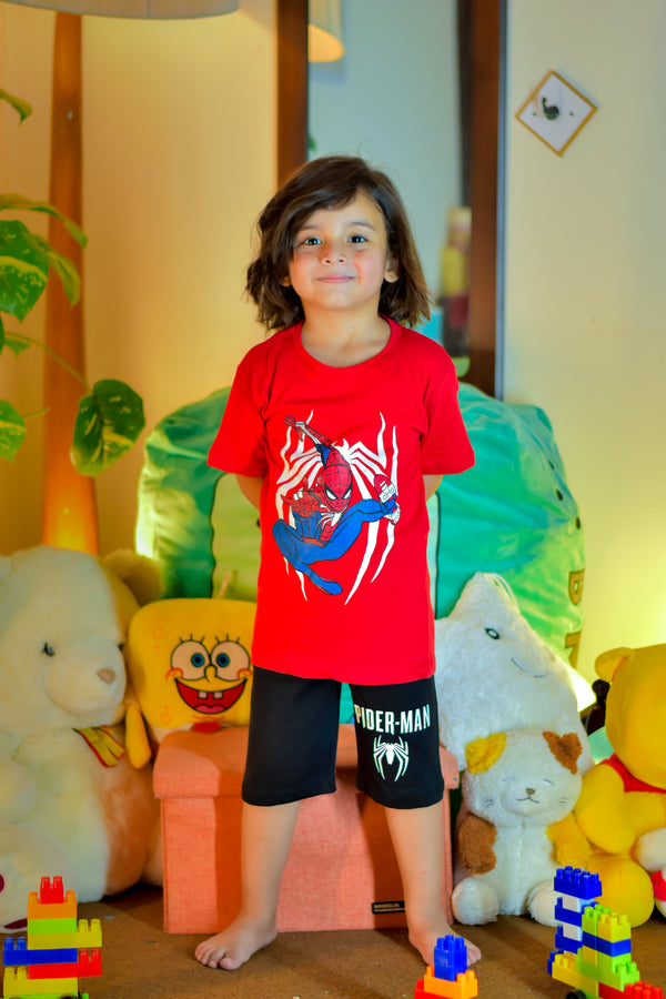 Boys Full Body Spider Man printed suit (1-10)Years